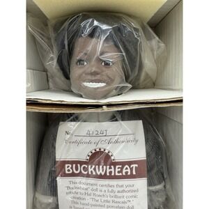 The Little Rascals Buckwheat Fine Porcelain Doll 1993 The Hamilton Collection
